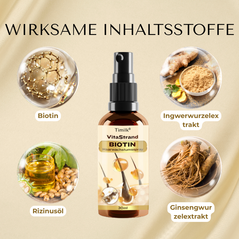 Timilk® VitaStrand Biotin Haarwachstumsspray