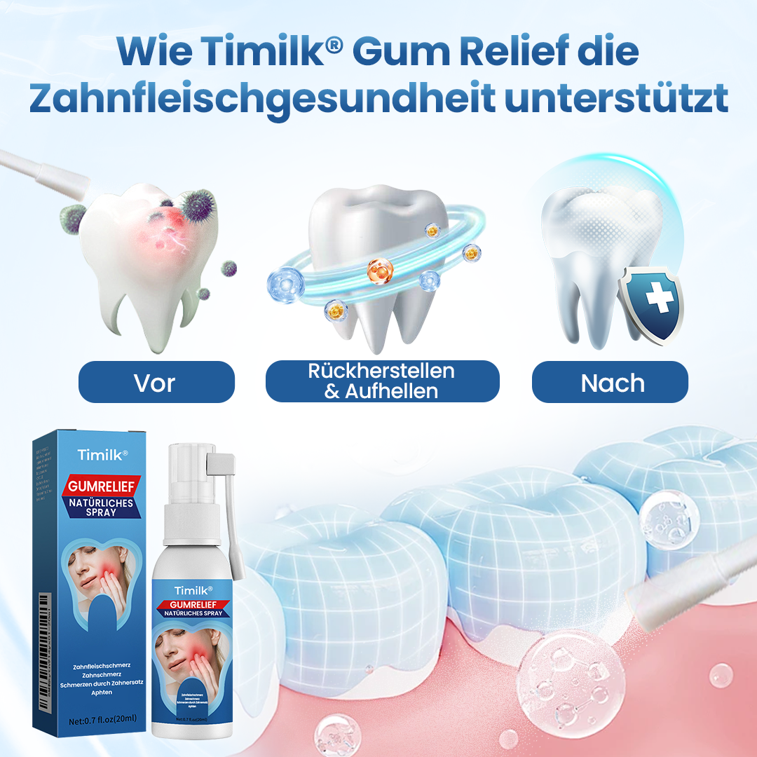 Timilk® GumRelief Natürliches Spray