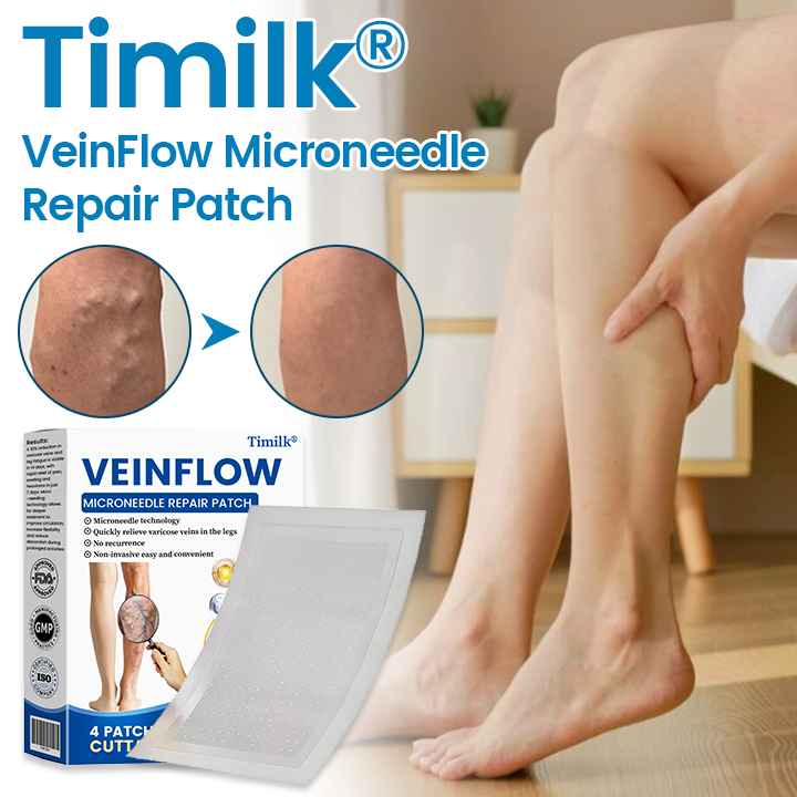 Timilk® VeinFlow Microneedle Repair Patch