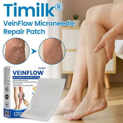 Timilk® VeinFlow Microneedle Repair Patch