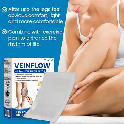 Timilk® VeinFlow Microneedle Repair Patch