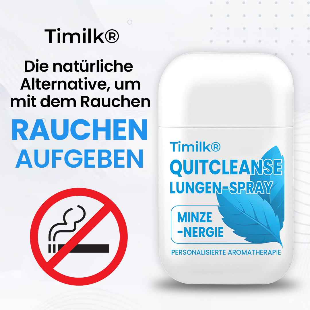 Timilk® QuitCleanse Lungen-Spray — In 21 Tagen Rauchfrei