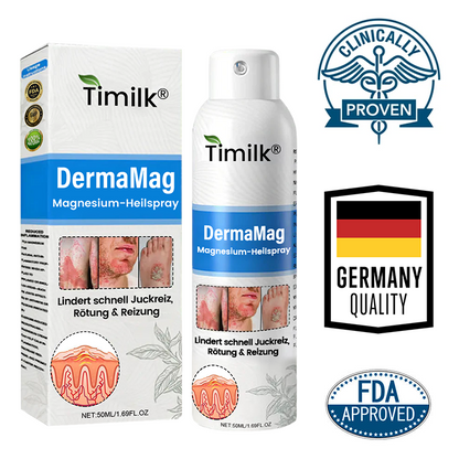 ✅ Offizieller Shop: Timilk® DermaMag Magnesium-Reparaturspray 🔥 FDA-zertifiziert (klinisch nachgewiesene Linderung bei Psoriasis, Ekzemen und chronischen Hautirritationen 🌿)