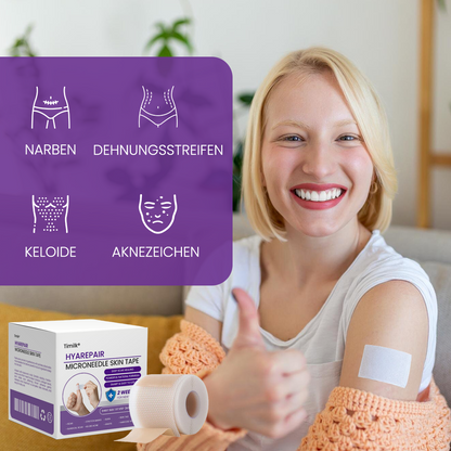 Timilk® HyaRepair Mikronadel-Hautpflaster
