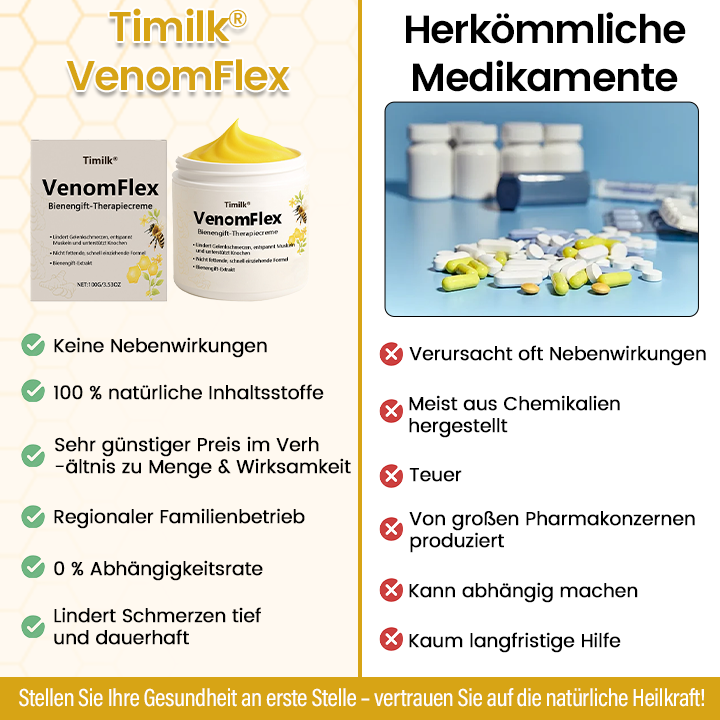 Timilk® VenomFlex Bienen-Therapiecreme