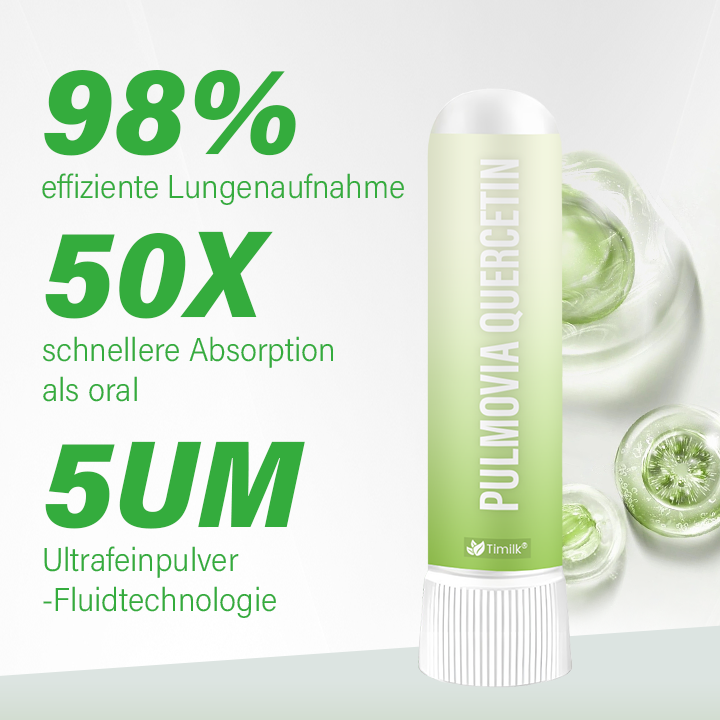 Timilk® Pulmovia Quercetin Lungenentgiftungs-Inhalator