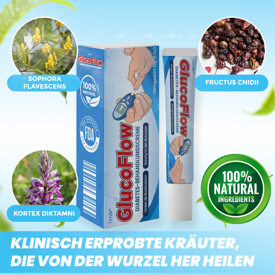 Timilk® GlucoFlow Diabetes-Behandlungscreme