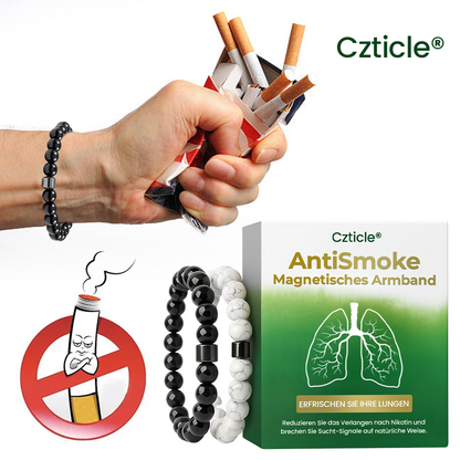 Czticle® AntiSmoke Magnetisches Armband🌿Unterbricht Nikotinsucht schnell – in nur 21 Tagen