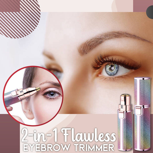 2-in-1 Flawless Eyebrow Trimmer