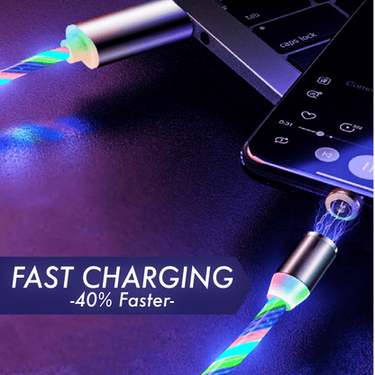 3 in 1 LED Magnetic Charging Cable